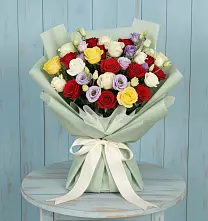 Букет цветов из:  Розы в Жилино-1