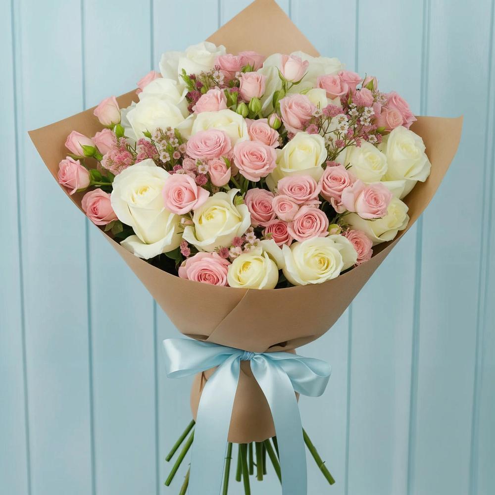 Букет цветов из: Розы в Жилино-1