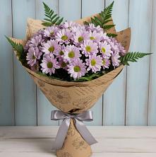 Букет цветов из:  Хризантемы в Жилино-1