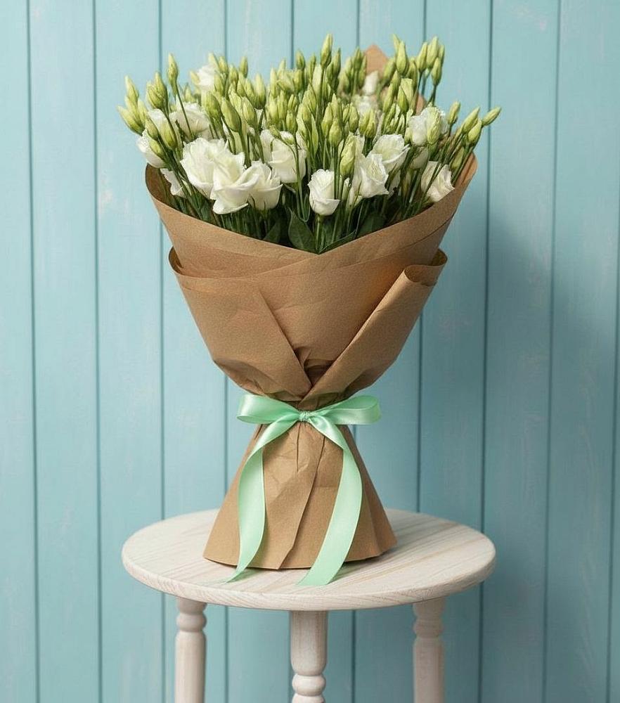 Букет цветов из: Лизиантусы в Жилино-1