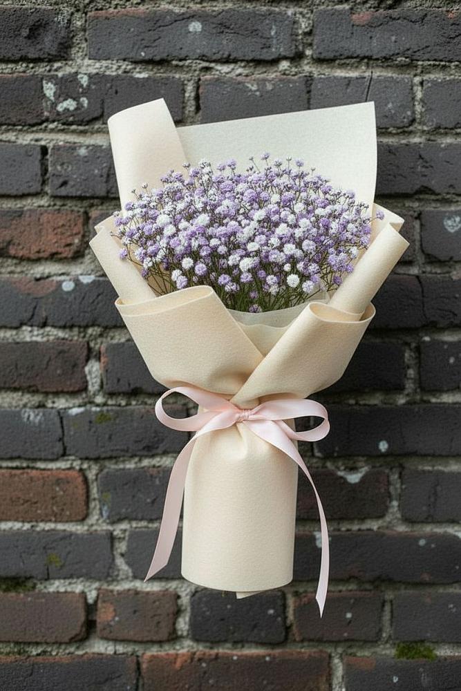 Букет цветов из: Гипсофила в Жилино-1