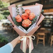 Букет персиковый аромат #REPLACE_PRED# Жилино-1 Букет цветов из:  Розы #REPLACE_PRED# Жилино-1