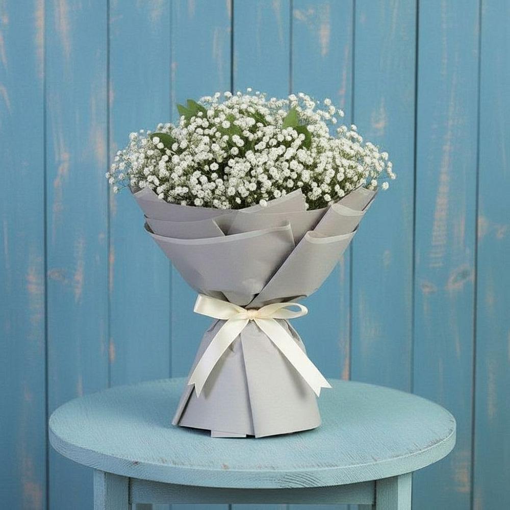 Букет цветов из: Гипсофила в Жилино-1