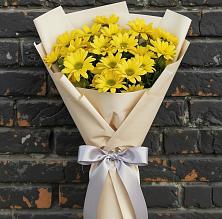 Букет цветов из:  Хризантемы в Жилино-1