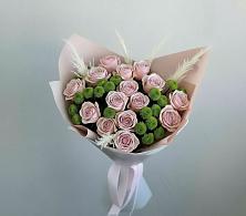 Букет цветов из:  Розы и Хризантемы #REPLACE_PRED# Жилино-1