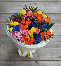 Букет цветов из:  Розы и Хризантемы #REPLACE_PRED# Жилино-1