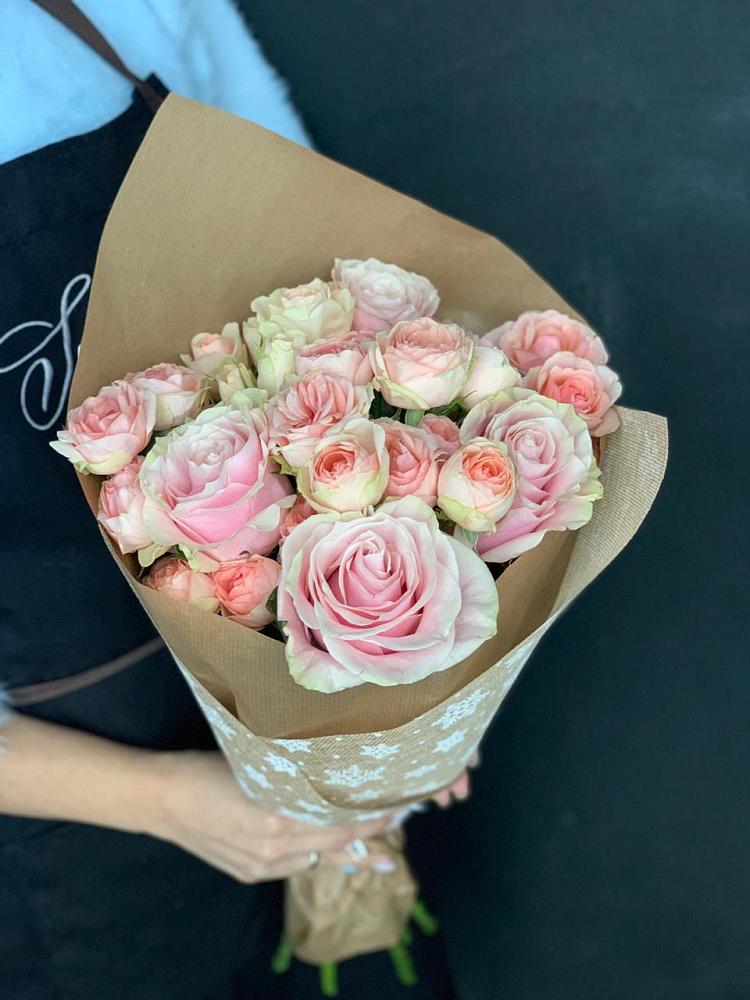 Букет цветов из: Хризантемы и Розы в Жилино-1