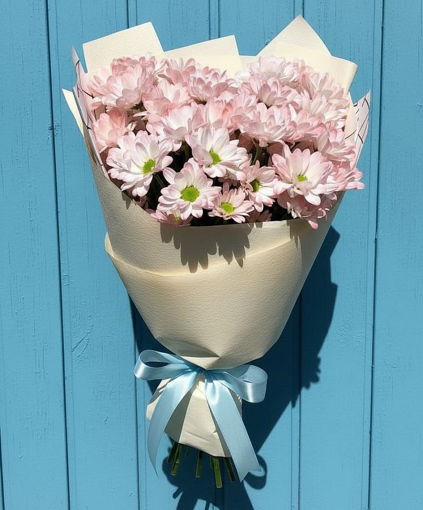 Букет цветов из: Хризантемы в Жилино-1