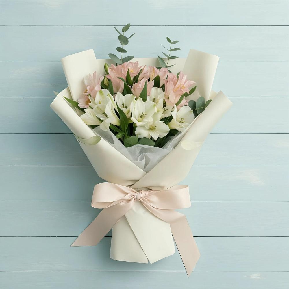 Букет цветов из: Альстромерии в Жилино-1