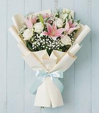 Букет цветов из:  Лилии в Жилино-1