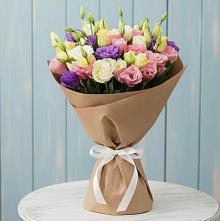 Букет цветов из:  Лизиантусы в Жилино-1